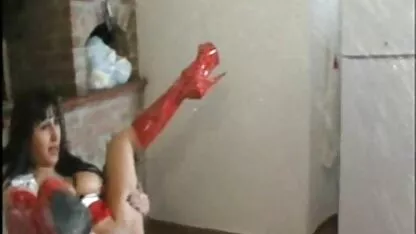 A fonte espanhola. mulher fazendo pornô