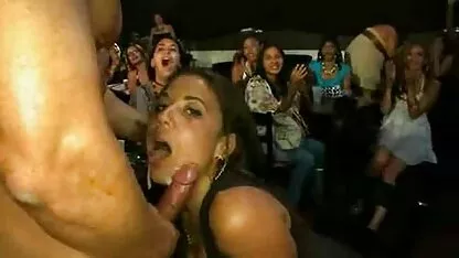 As raparigas festejam e disparam. vídeo anal pornô