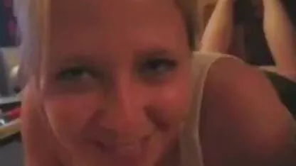 Cumshot acidental comendo a morena brasileira