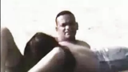 Vídeo-broche na praia melhor do porno caseiro